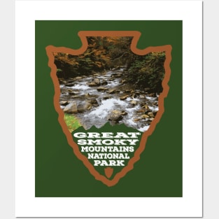 Great Smoky Mountains National Park arrowhead Posters and Art